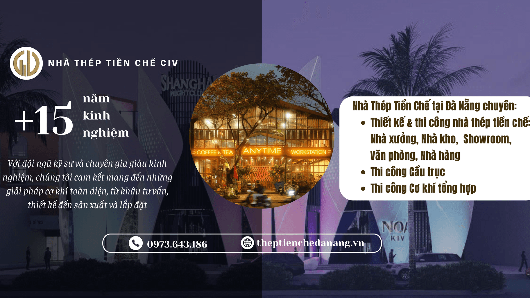 Nhà Thép Tiền Chế CIV