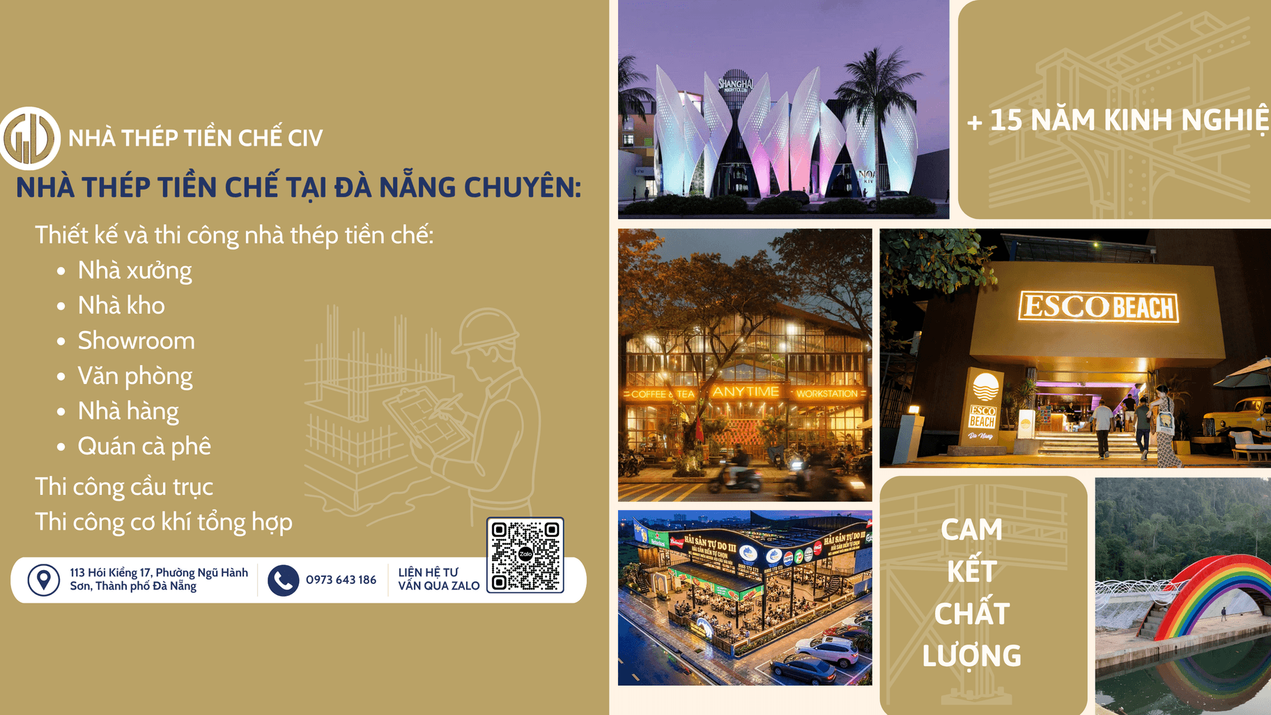 Nhà Thép Tiền Chế CIV